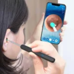 Ear Cleaner High Precision Ear Wax Removal Tool with Camera with LED Light Wireless Cleaner Smart (4)